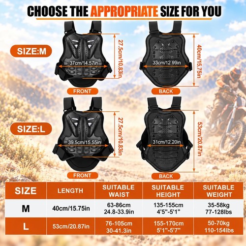 Brustpanzer kinder mtb - brustpanzer,